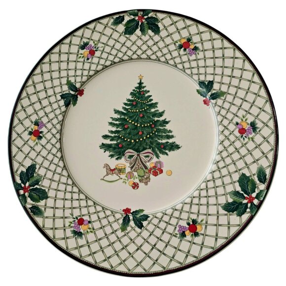 Mikasa Other - Mikasa Christmas Story Serving Plate 12.5"  platter round romantic country dishw